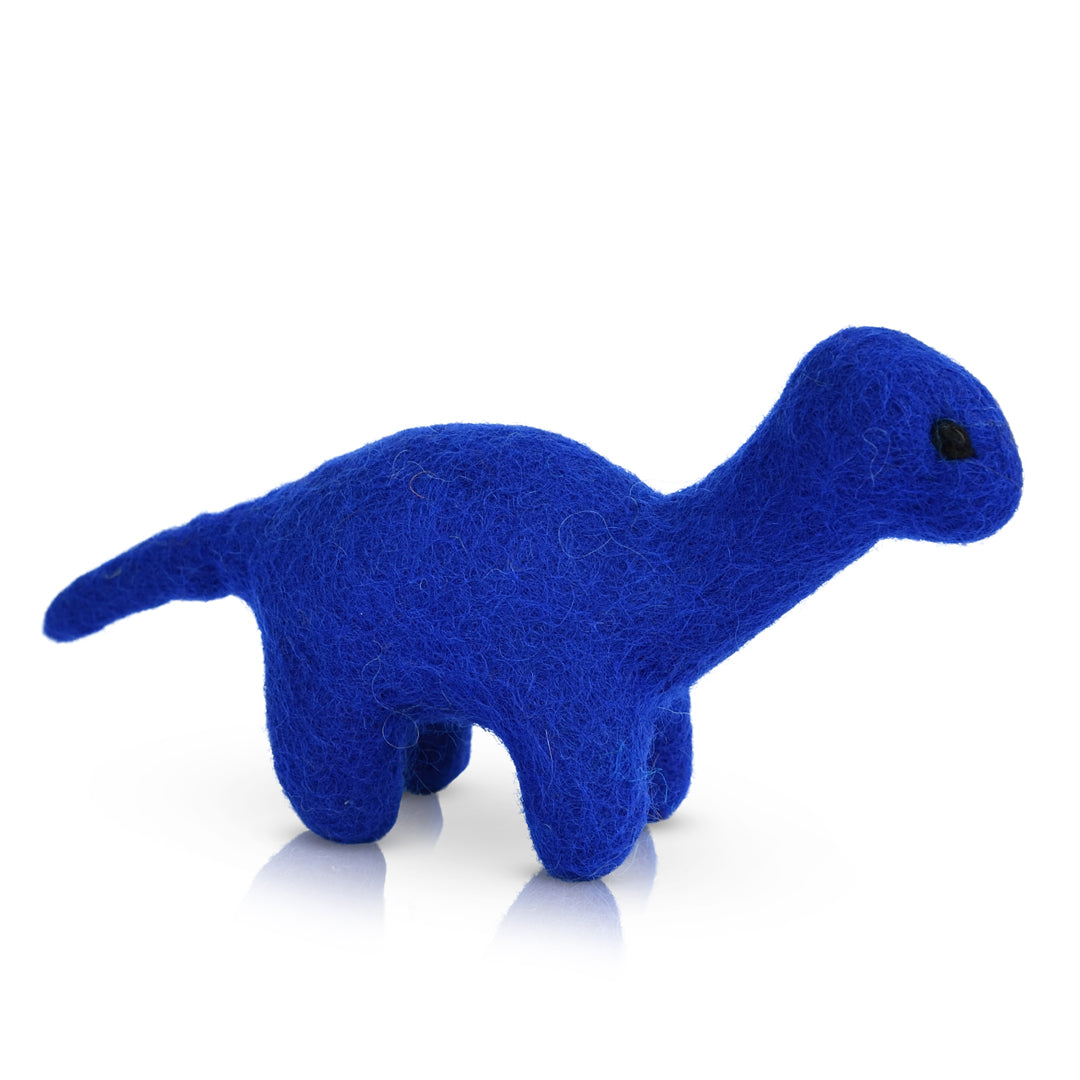 Daydream Dino | Midnight Blue Felt Dinosaur